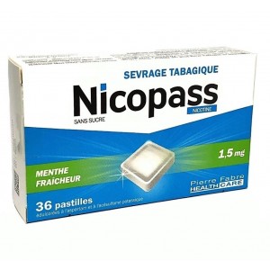 Nicopass 1.5mg Menthe...