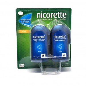 Nicorette 2mg Fruits - 4x20...