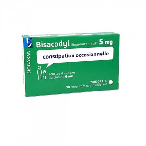 Bisacodyl 5 mg - 30 Comprimés