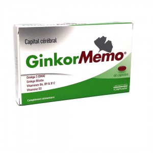 Ginkor Mémo - 60 Capsules