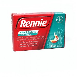 Rennie Menthe Verte Sans...