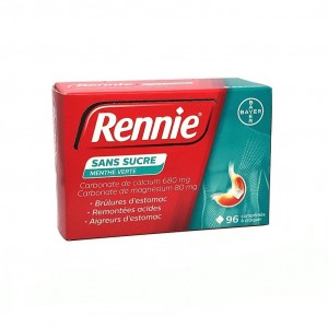 Rennie Menthe Verte Sans...