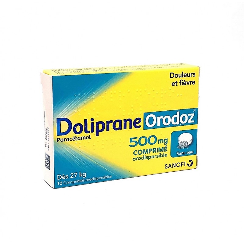 Paracétamol Biogaran 1g contre le mal de tête, la douleur et la fièvre