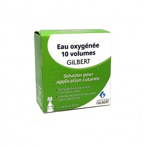 EAU OXYGENEE 10 VOLUMES COOPER 125ML - plaie et soin des dents