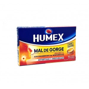 Humex Mal De Gorge Miel...