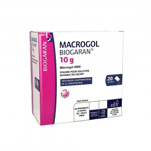 Macrogol 10 g Biogaran - 20...