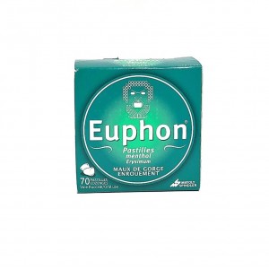 Euphon Menthol - 70 Pastilles