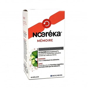 Noereka Mémoire - 60 Gélules