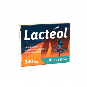 Lactéol 340 mg - 10 Gélules