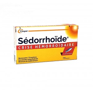 Sédorrhoïde - 8 Suppositoires