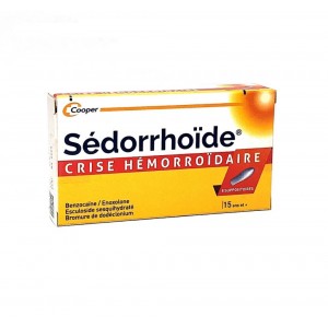 Sédorrhoïde - 8 Suppositoires