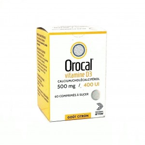 Orocal Vitamine D3 500mg/...
