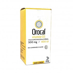Orocal Vitamine D3 500mg/...