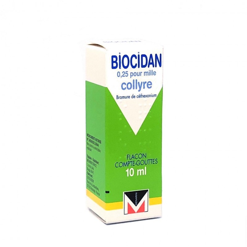Biocidan Collyre 10 ml - Pharmacie des Drakkars
