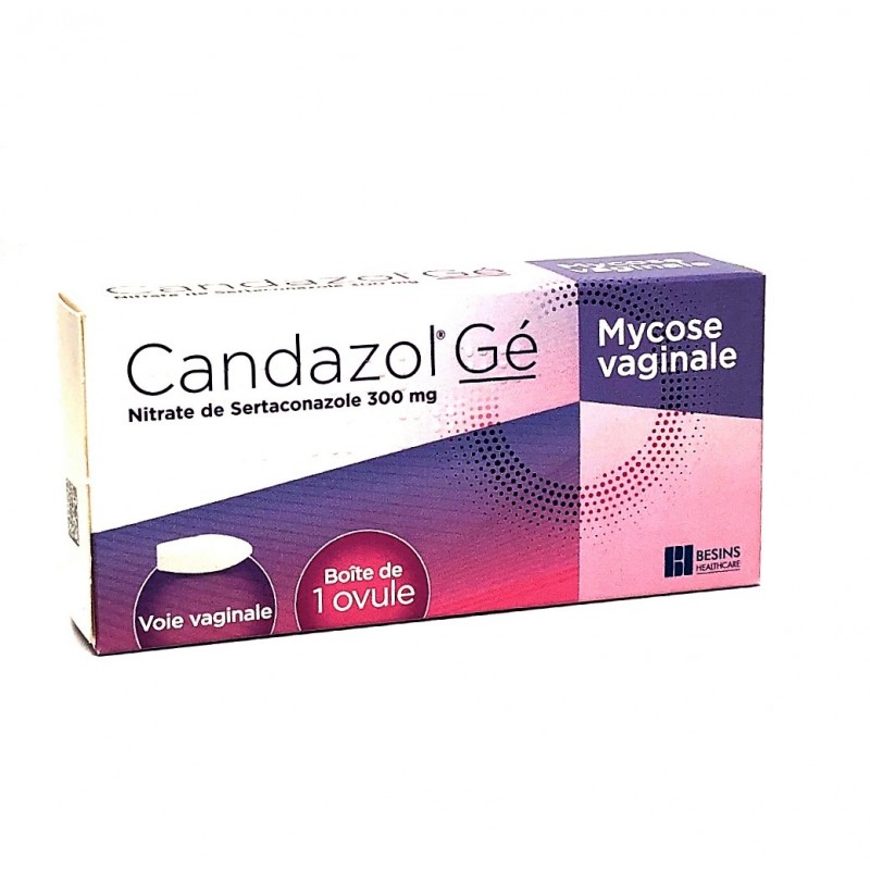 Candazol Gé 300mg mycose vaginale boite de 1 ovule