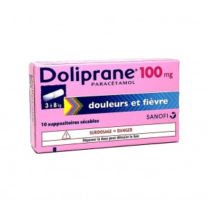 Doliprane 100 mg - 10...