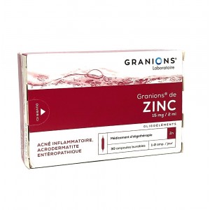 Granions de Zinc - 30 Ampoules