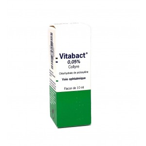 Vitabact 0.05% Collyre - 10 ml