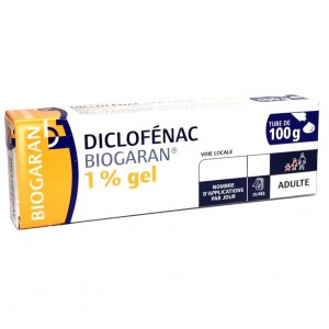 Diclofenac 1% Gel Biogaran...