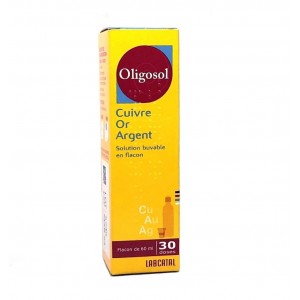 Oligosol Cuivre Or Argent -...