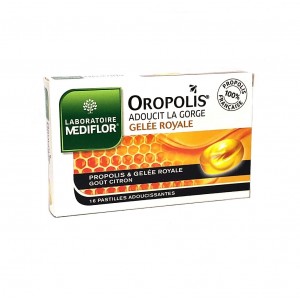 Oropolis Miel Citron - 20 Pastilles