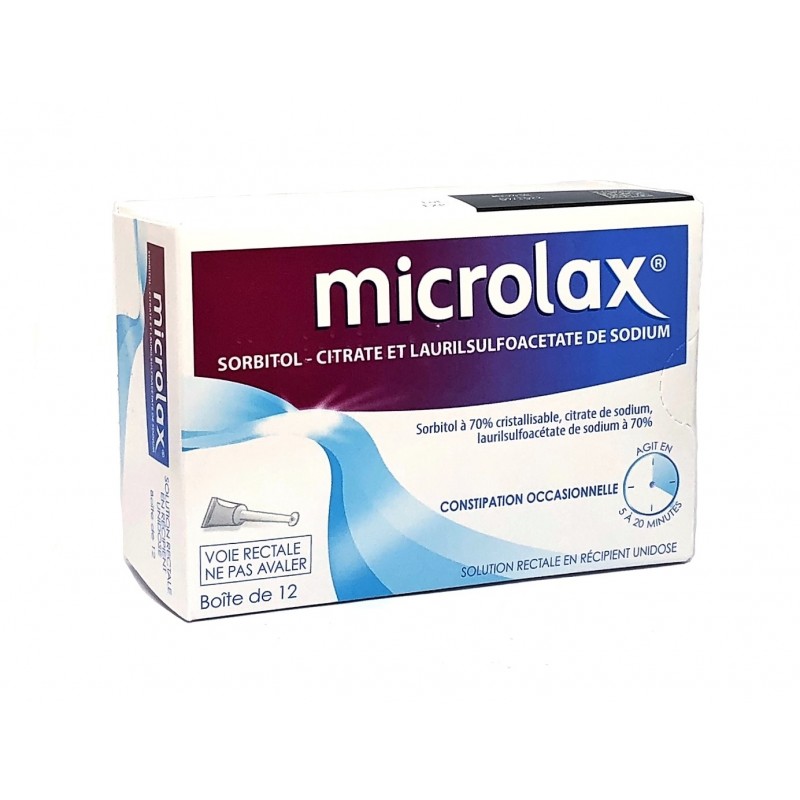 MICROLAX SOLUTION RECTAL 12 UNIDOSES JOHNSON & JOHNSON