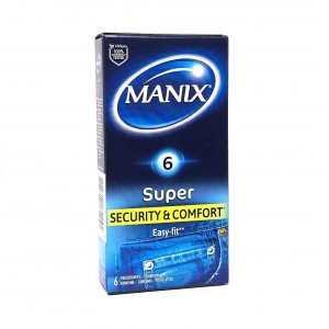 Manix Super - 6 Préservatifs