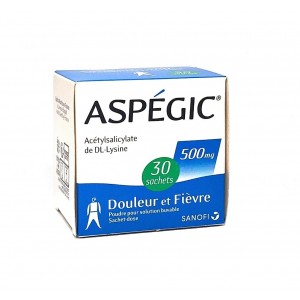 Aspégic 500 mg - 30 Sachets