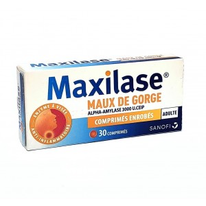 Maxilase Maux de Gorge - 30...