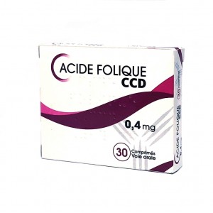 Acide Folique CCD 0.4 mg -...
