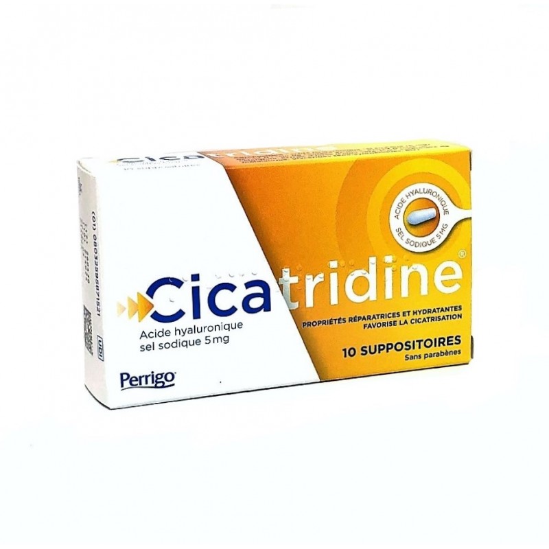 Cicatridine - 10 Suppositoires favorisant la cicatrisation à l