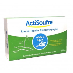 Actisoufre - 30 Ampoules