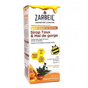 Zarbeil Sirop Toux & Mal de...