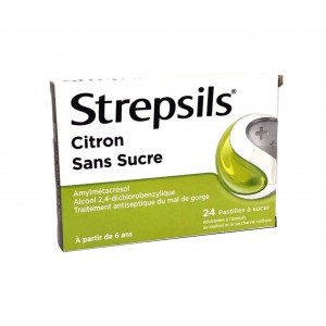 Strepsils Citron Sans Sucre...