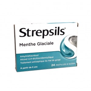Strepsils Menthe Glaciale -...