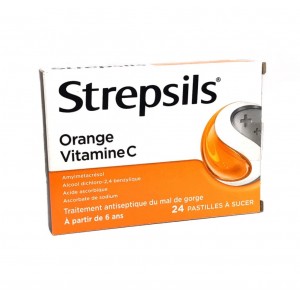 Strepsils Orange Vitamine C...