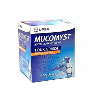 Mucomyst 200 mg - 18 Sachets