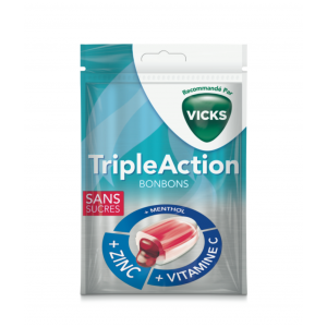 Vicks Triple Action Sans...