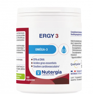 Ergy 3 Oméga 3 Nutergia -...