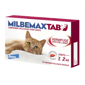 MilbemaxTab Vermifuge Chats...