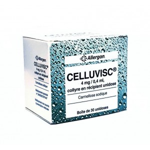 Celluvisc 4mg/0.4ml Collyre...