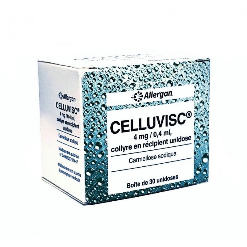 Celluvisc 4mg/0.4ml Collyre - 30 Unidoses